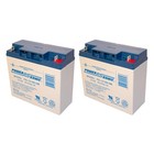 Power-sonic 12v 18ah Rbc7 Ups Replacement Battery Kit For Apc Sua1500x93 - 2 Pac