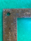 Vintage Copper Nicholls Tools Ottumwa Iowa 12    X 8    Framing Square Usa