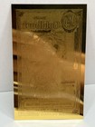 1 4 Idaho Goldback     Lot Of 5     24k Gold Aurum Notes     Fractional Gold Currency