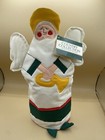Woof And Poof Angel Tree Topper Greeter Nwt Country Collection 16 1 2    Tall