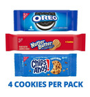 Nabisco Cookie Variety Pack  Oreo  Nutter Butter  Chips Ahoy   10 Snack Packs  4