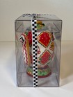 New Nos 2001 Dritz Mary Engelbreit Sewing Teapot Pin Cushion Cherries Cherry Sew