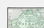 Historic Map - Australia New Zealand - Rand Mcnally 1886 - 35 92 X 23