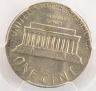 1978 1c Lincoln Cent Struck On Dime Blank Pcgs Ms64
