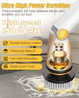 Electric Spin Scrubber Q2  4000mah Battery  1500rpm High Power