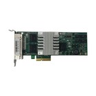 Intel Pro 1000 Pt Quad Port 1gb Rj45 Yottamark Nic Pcie X4 Server Adapter - Low