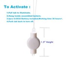 Small Led Lights  24 Pack  Battery Powered For Paper Lanterns balloons floral   