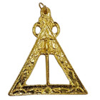 First Veil Royal Arch Masonic Officer Jewel Gold Plated Sword Trowel Triangle Re