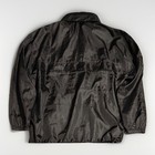 Queen Mary 2 Cunard Line Cruise Ship Jacket Black Hooded Windbreaker Xxl Y2k Vtg