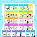 510 Talking Flash Cards For Kids 2-4 - Pocket Speech Therapy Toys For Autism 