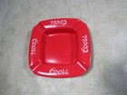 Vintage Red Hard Plastic Coors Beer Ashtray Nos Made In Usa