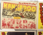 Vintage 1951 Kangaroo Maureen O hara Chips Rafferty Movie Lobby Card Lot 5