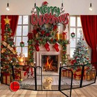 Portable Dog Crates  32   Metal Pet Playpen For Small medium Dogs  Indoor out   