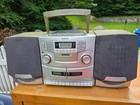 Vintage Sony Cfd-zw755 Boombox Cd Dual Cassette Am fm Radio Partial Works