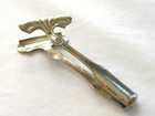 Antique Art Nouveau Design Silver-plated Asparagus Tongs  Circa 1910