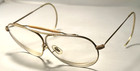 Vintage American Optical Ao 1 10 12kgf Ful Vue Gold Metal Eyeglasses Frames Rare