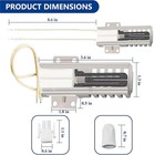 Wb13k21 Gas Range Oven Igniter oven Igniter For Ge Frigidaire Hotpoint Kenmore