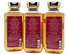 New Bath   Body Works Lot Of 3 Bottles Dahlia Body Wash Shower Gel 10 Oz