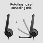 Logitech H390 Black Over The Ear Headset