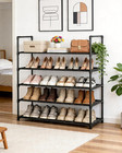 5 Tier Shoe Rack Sturdy Space Saving Shoe Storage Organizer For Home Office