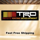 Trd 2 x8  Banner Flag Toyota Racing Development