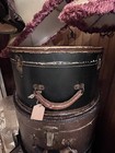 One  1 Antique Train Hat Case Stacking Case Rare Great Look Suitcase Oh My 