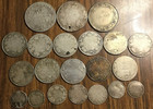 Lot Of 21 Canada And Newfoundland Silver Coins