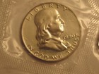 1956 Us Mint Silver Proof Set  5 Coins   Us Mint Cellophane-no Envelope