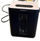 Lifesmart Portable Electric Space Heater Black white 120v Digital Timer