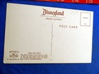Vintage California Disneyland Mad Hatter Tea Party  c  1955 Fantasyland Postcard