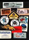  Huge Lot Of 100 Different Coal Mining Stickers