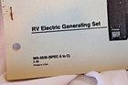 965-0530 Cummins Onan Service Manual Bge-bgel Gensets Rv Electric Generating Set