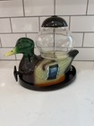 Vintage Carousel Industries Mallard Duck Gumball Machine Bank   Candy Dispenser