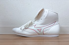 Mizuno Short Boxing Shoes Bm550 Easy Spectra Pearl White X Metal Red 24-29cm
