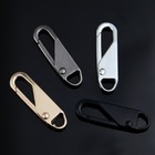 Zipper Slider Pull Tag Fixer Repair Replacement Puller Instant Stop Bottom Us    