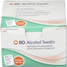 Bd Alcohol Swabs Thicker Softer Antiseptic Antibacterial Airtight Seal 100 Count