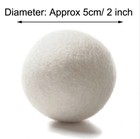 7 Wool Dryer Balls Organic Home Wool Natural Laundry Fabric Softener Antistatic