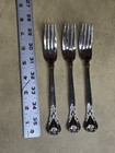 Vintage Godinger Silver Plated Flatware Set Of 4 Dinner Forks