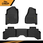 Tpe Floor Mats Liners 3d Molded Fit For 02-09 Dodge Ram 1500 2500 3500 Quad Cab