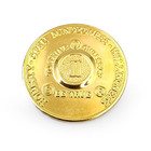 Alcoholics Anonymous 2 Year Aa Gold Medallion Chip Coin Token Sobriety Sober