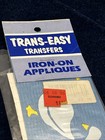 Vintage Trans-easy Iron On Appliques Transfers Country Geese Goose Craft