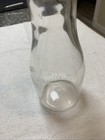 Vintage Milk Bottle Clear One Pint Liquid 7 1 4  Tall 2    Wide Mouth Top Sealed