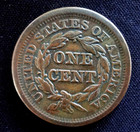 1851 Braided Hair Large Cent