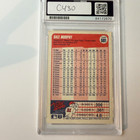 Dale Murphy Signed 1990 Fleer  591 W 2 Inscriptions Psa Auto Authentic