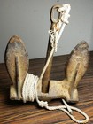 Vintage Seasense 15 Lb  Cast Iron Boat Naval Style Anchor