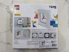 Lego Wall Clock Moc White 5010226 Square Gift Home Decor - Sold Out Ships Fast