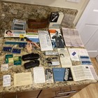 Vintage 60   s Minox B Silver Subminiature Camera Lot Manual Box Advertising Flash