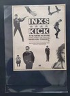 Inxs Kick Album   Tour Promo Print Advertisement 1987