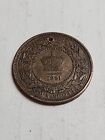 1861 Nova Scotia Canada One Cent Coin - Lot Bt454
