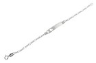 6  Child s Id Bracelet -925 Sterling Silver - Heart Baby Kid Children Toddler